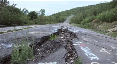 Centralia est une ville sur une mine de charbon qui...
