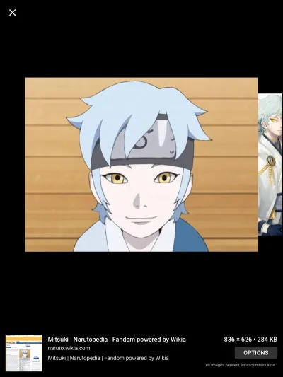 Début question Boruto : comment s'appelle cette personne ?