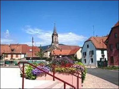Uffhotlz, dans le Haut-Rhin, est une commune de l'ancienne r&eacute;gion ...