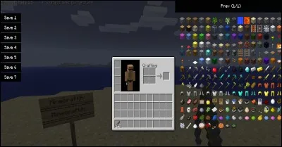 Tu as ... cases dans ton inventaire