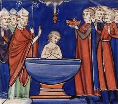 Le baptême de Clovis a eu lieu en l'an 496 après J.C.