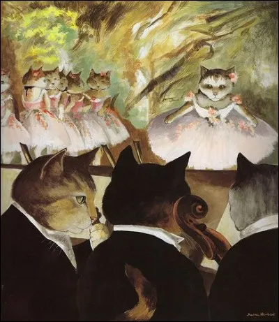 A qui sont les musiciens dont les chats ont usurpé la place ?