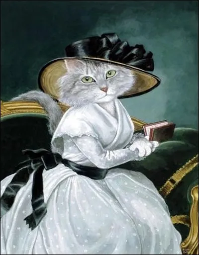 Minette se prend pour une comtesse, mais peinte par qui ?