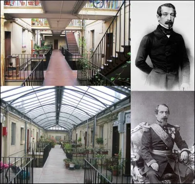 Allons au « 58 rue de Rochechouart » !
Cet endroit a été construit pour la population ouvrière. C'est une idée d'un homme politique devenu président de la République. Son exil à Londres lui donna l'idée de cette sorte de logement pour les ouvriers.
Comment s'appelle cette cité et qui en fut le créateur ?