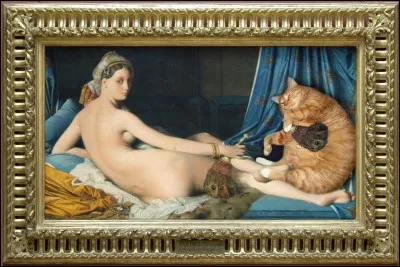 Quel peintre est parodié ici ?