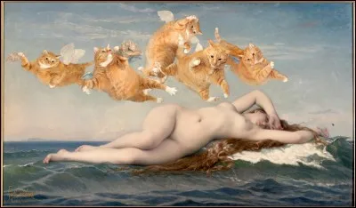 Pour honorer cette déesse, les chats ont remplacé les anges !