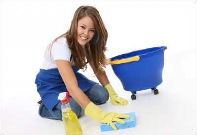 Comment s'appelle la femme de ménage de Camille et Philippe ?