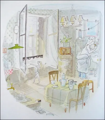 Il a collaboré avec le célèbre dessinateur également auteur du Petit Nicolas, .....