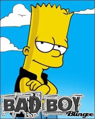 Quel est le surnom de Bart en tant que dlinquant ?