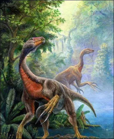 Quel est ce dinosaure therizinosauridae ?