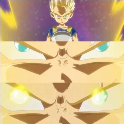 Grâce à qui, Cabba, le jeune guerrier Saiyan de l'univers 6, réussit-il à se transformer en Super Saiyan ?