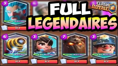 Combien y a-t-il de légendaires ?