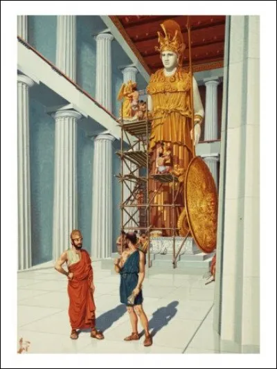 Célèbre sculpteur athénien, actif de 479 à 432 avant J. -C représentant l'art classique à son apogée. Qui est-il ?