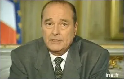 Ce 21 avril Jacques Chirac dissout l'Assemblé Nationale et provoque donc des élections législatives anticipées. C'était en ...?