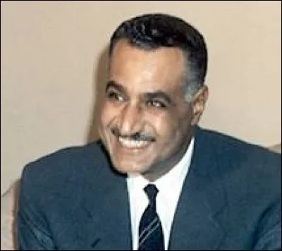 A quelles dates Gamal Abdel Nasser a-t-il dirigé l'Egypte ?