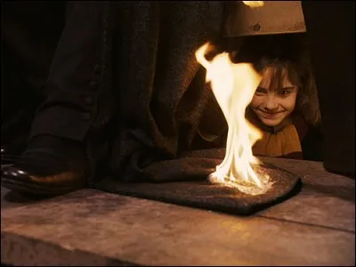 Quand Hermione devient pyromane, elle utilise...