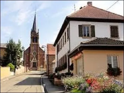 Commune Bas-Rhinoise, dans la région naturelle du Kochersberg, Wiwersheim se situe en région ...