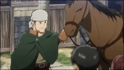 Comment s'appelle le cheval du commandant Ness ?