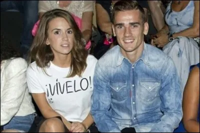 Comment s'appelle la femme d'Antoine Griezmann ?