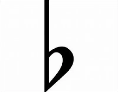 Comment appelle-t-on ce symbole que l'on peut retrouver après la clef ?