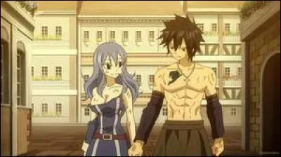 Donne le nom de Grey et Juvia.