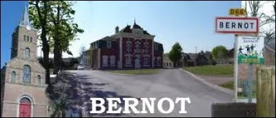 Bernot est une commune des Hauts-de-France situ&eacute;e dans le d&eacute;partement ...
