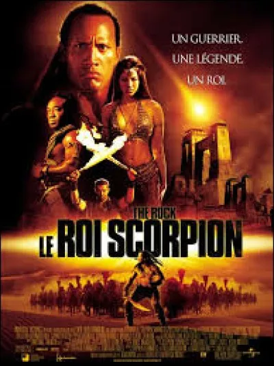 De combien de films se compose la saga cinématographique "Le Roi Scorpion" ?