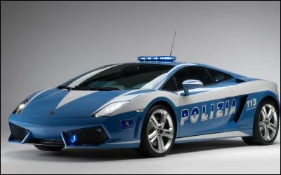 En Italie est-ce que la police a des Lamborgini Gallardo ?