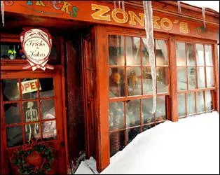 Que vend le magasin Zonko ?