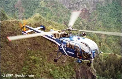 Comment s'appelle cet ancien hélicoptère de la gendarmerie ?
