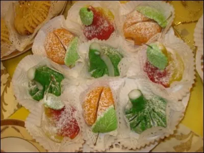 Ce sont des fruits fourrés de :