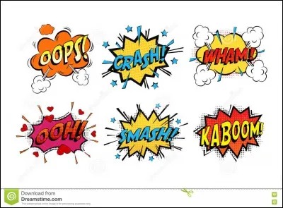 Comment appelle-t-on les mots dans les bandes dessinées qui imitent un bruit ?