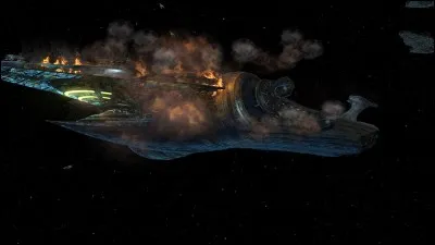 Combien de vaisseaux s'attaquent au Malveillant et combien en ressortent vivants ?