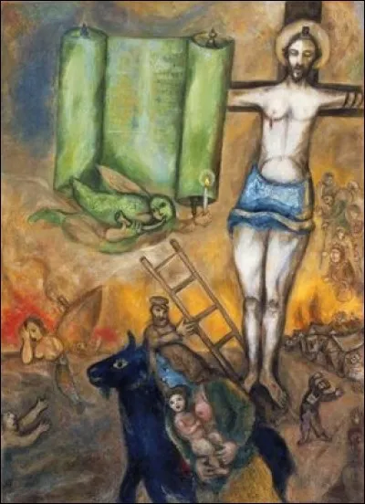 Qui a peint "La Crucifixion Jaune" ?
