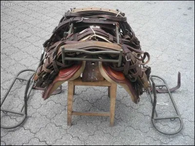 De quelle contrée lointaine vient cette selle ?
