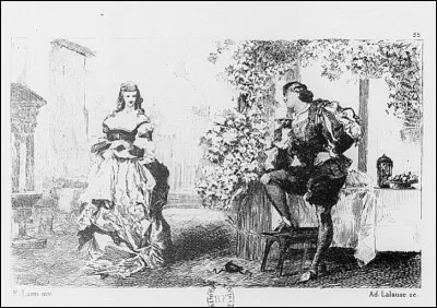 De quelle dame Alfred de Musset a-t-il écrit les caprices ?