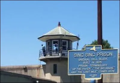 Près de quelle ville se trouve la prison de Sing Sing ?