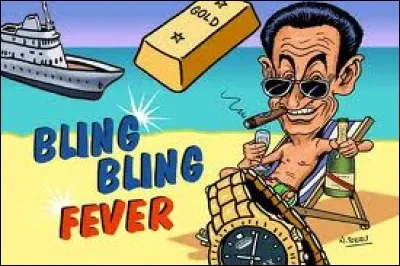 Quel président de la République française a été qualifié de ''bling-bling'' ?