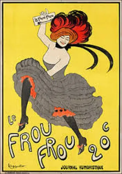 On appelle ''frou-frou" le léger bruit du frottement de la soie sur elle-même. C'était aussi une émission de France 2 dans les années 90. Qui la présentait ?
