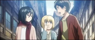 Lequel de ces personnages connait Eren, Mikasa et Armin depuis leur enfance ?