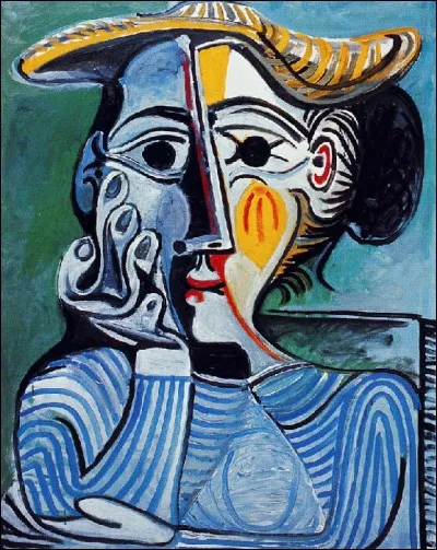 Voici une uvre appelée ...... de la période du "cubisme" de Pablo Picasso.