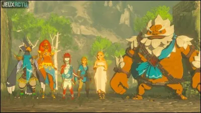 Qui sont les quatre peuples dans "The legend of Zelda : Breath of the Wild" ?
