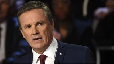 Quel &acirc;ge a Nicolas Dupont-Aignan ?