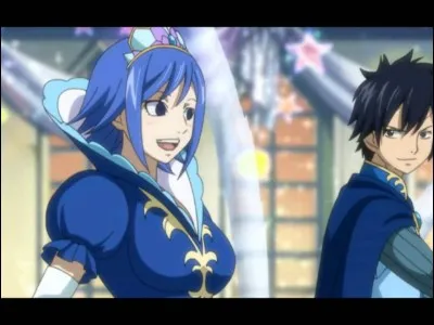 Qui était le/la partenaire de Jubia dans l'arc de l'île Tenrô ?