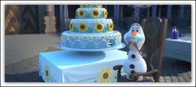 Dans le court-métrage comment est le gâteau ?