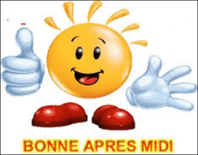 Ton après-midi de rêve, c'est...