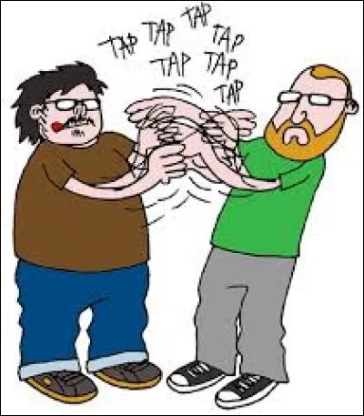 Lorsque deux personnes que tu connais commencent à se battre, comment réagis-tu ?