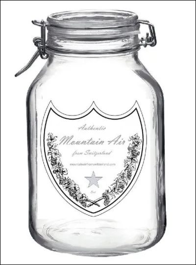 Cette jarre de verre ne contient rien, rien d'autre qu'un peu d'air, et vaut 167 dollars. Ce qui lui donne cette valeur, selon son créateur, c'est... ?