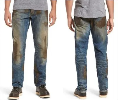 Ce jean vaut 425 euros, pour quelle raison ?