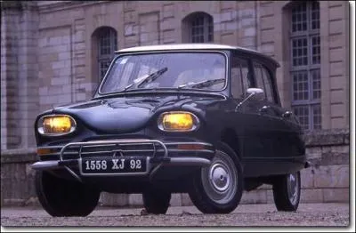 Quelle est cette voiture issue de la Traction et de la 2CV ?
